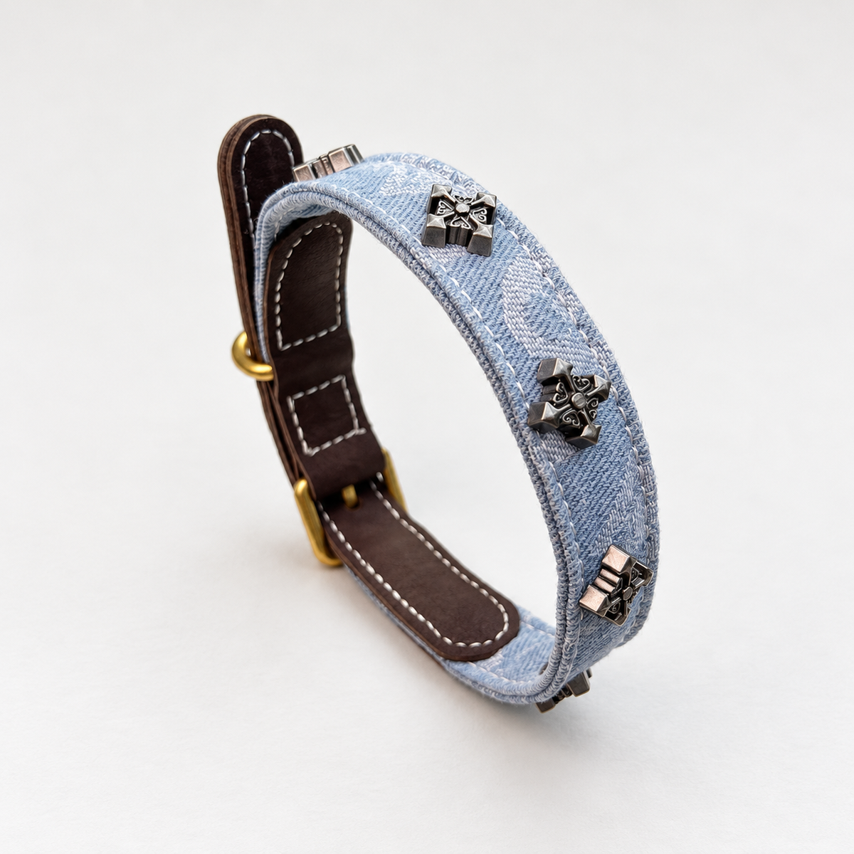 Collier et laisse pour chien Sillage