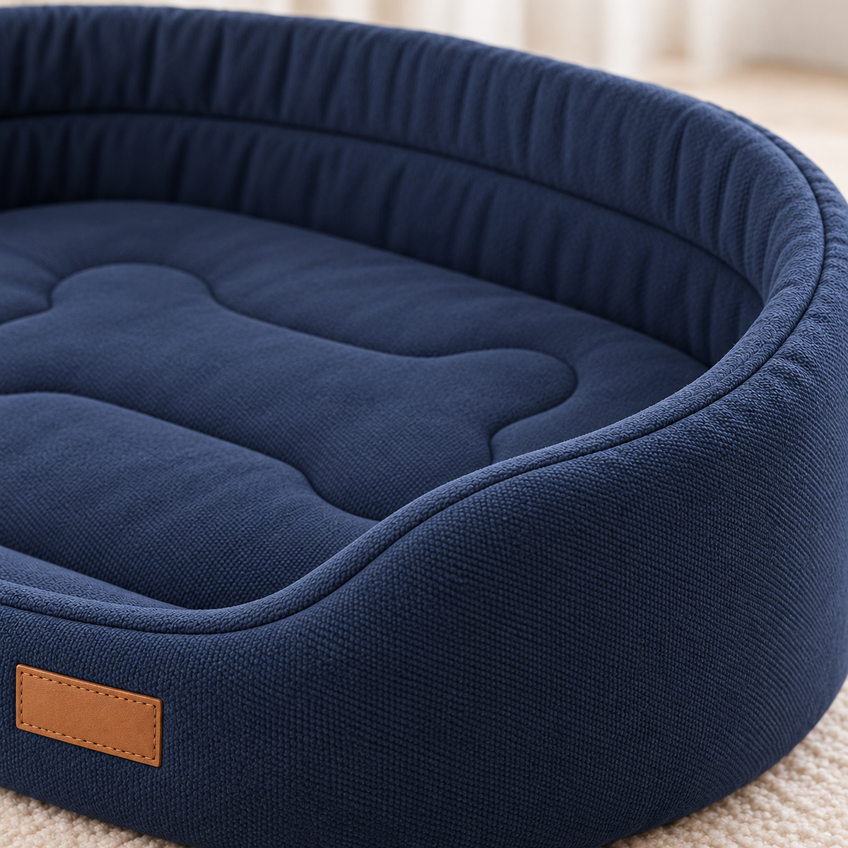 Panier pour chien lavable à coussin réversible Cocon