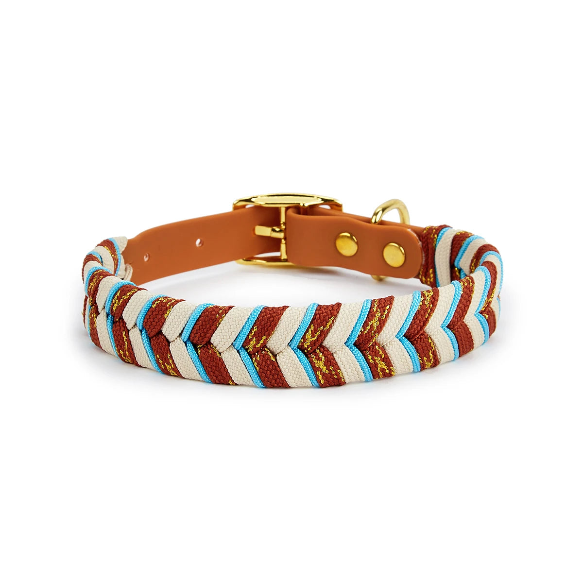 Collier pour chien tressé à la main Élégance